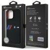 BMW BMHMP16X23SAXK iPhone 16 Pro Max     6.9 czarny/black hardcase Silicone Middle Stripe MagSafe